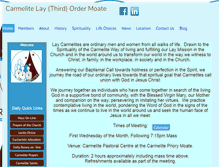 Tablet Screenshot of laycarmelitesmoate.ie